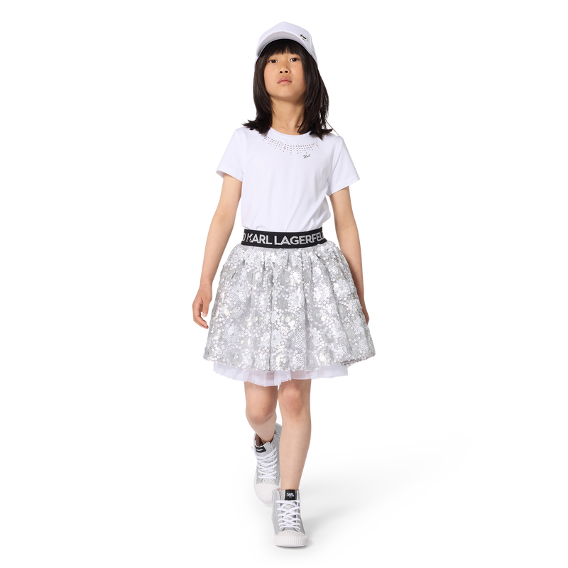 Saia de cerim&oacute;nia KARL LAGERFELD KIDS 
                        GIRL