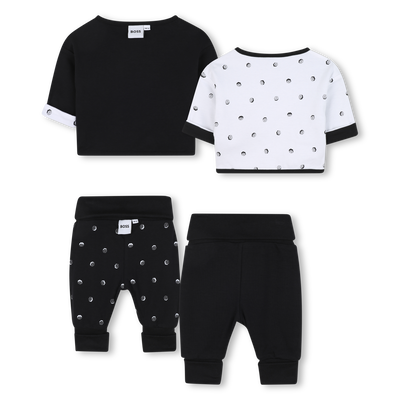 Conjunto de moletom e calça BOSS BOY