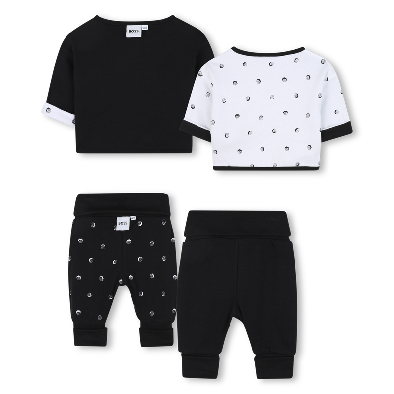 Conjunto de moletom e calça BOSS 
                    BOY