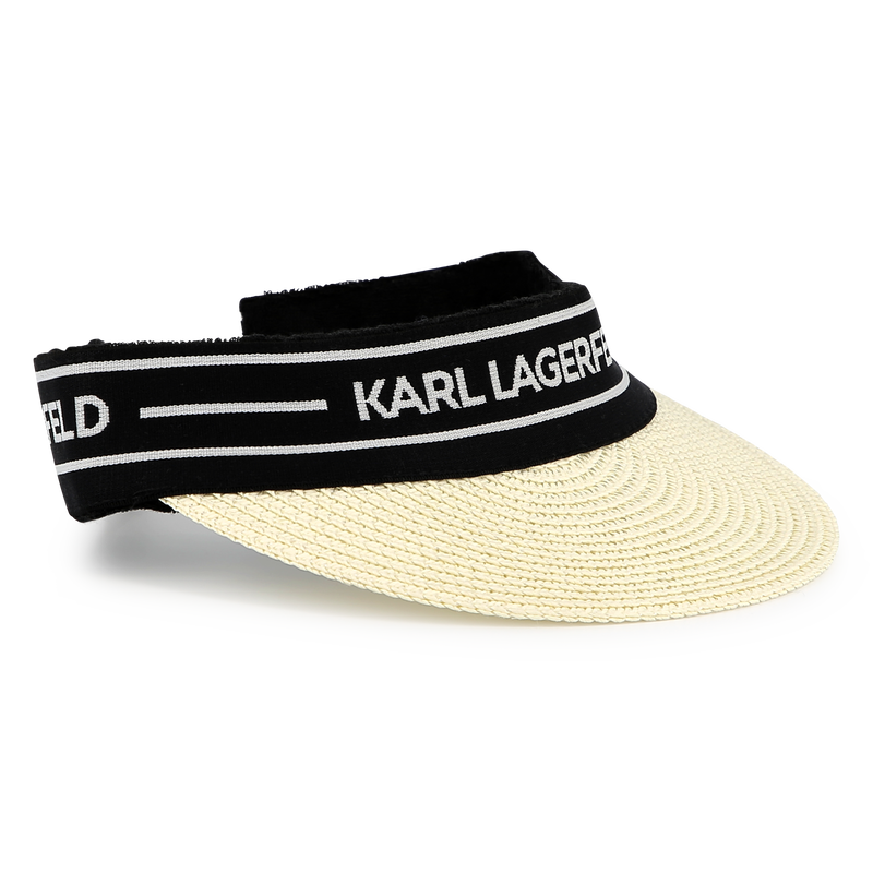 Viseira elástica KARL LAGERFELD KIDS 
                    GIRL