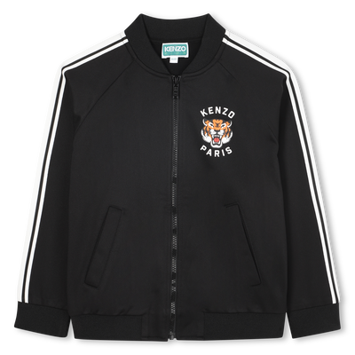 Cardigan com abertura com zíper KENZO KIDS UNISEX