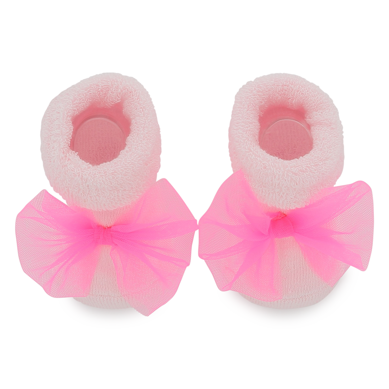 Meias de malha com la&ccedil;arotes BILLIEBLUSH 
                        GIRL