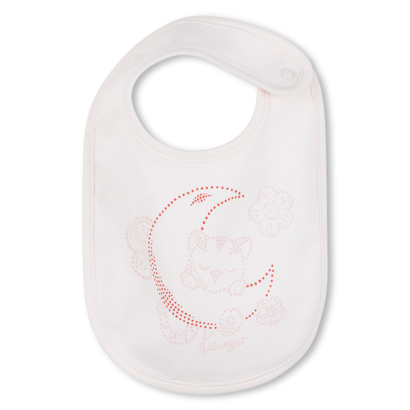 Conjunto de pijama, babador e chap&eacute;u KENZO KIDS 
                        GIRL