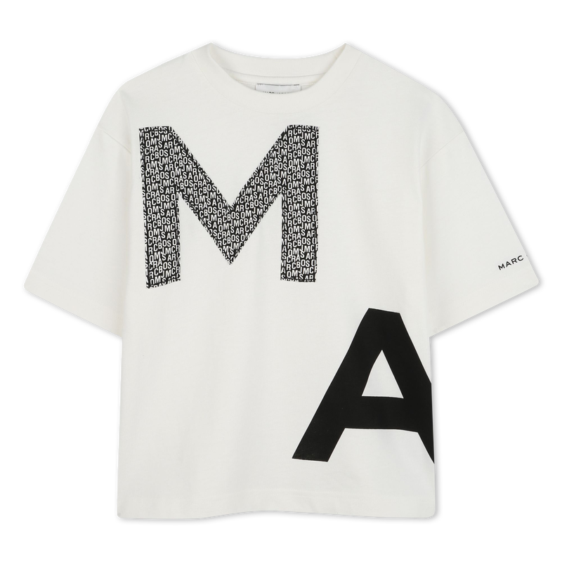 T-shirt bicolor de algod&atilde;o MARC JACOBS 
                        BOY