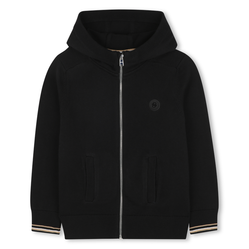 Cardigan com capuz BOSS 
                        BOY