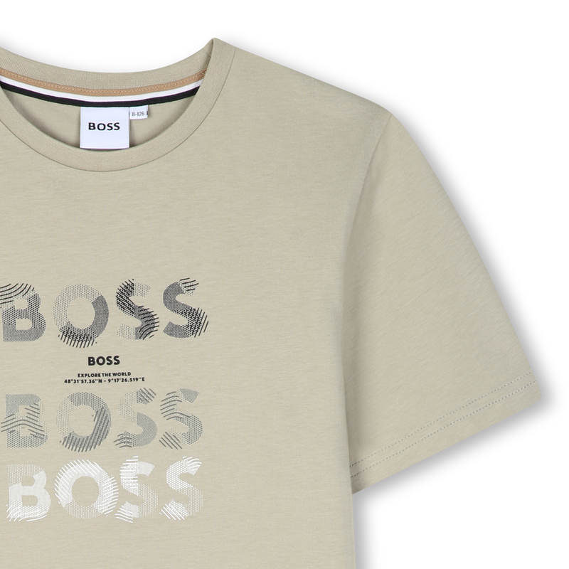 Camiseta de mangas curtas BOSS 
                        BOY