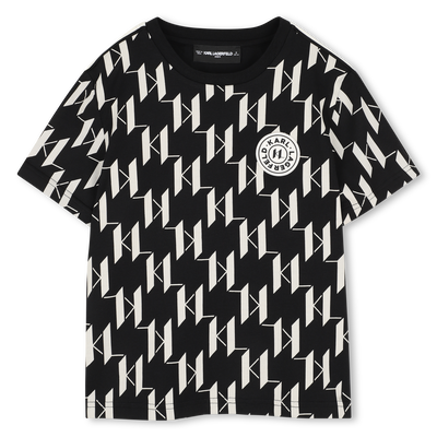 Camiseta de mangas curtas KARL LAGERFELD KIDS BOY