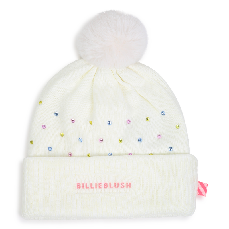Gorro com strass multicoloridos BILLIEBLUSH 
                        MENINA