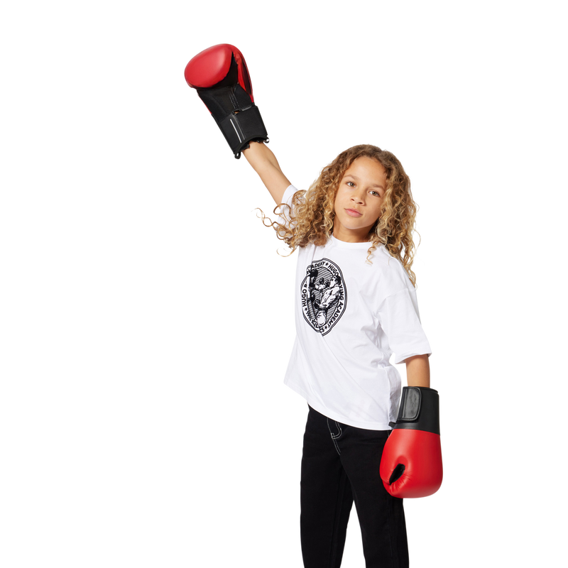 Jaqueta revers&iacute;vel com capuz HUGO 
                        BOY