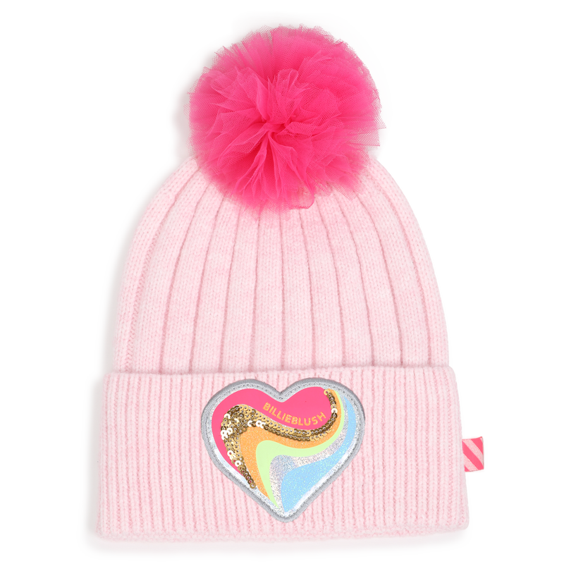 Gorro com pompom de tule BILLIEBLUSH 
                        GIRL