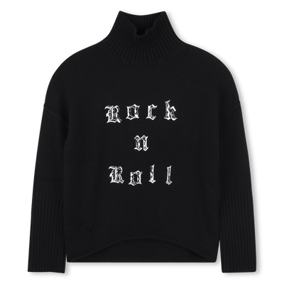 Camisola de malha com gola alta ZADIG & VOLTAIRE GIRL