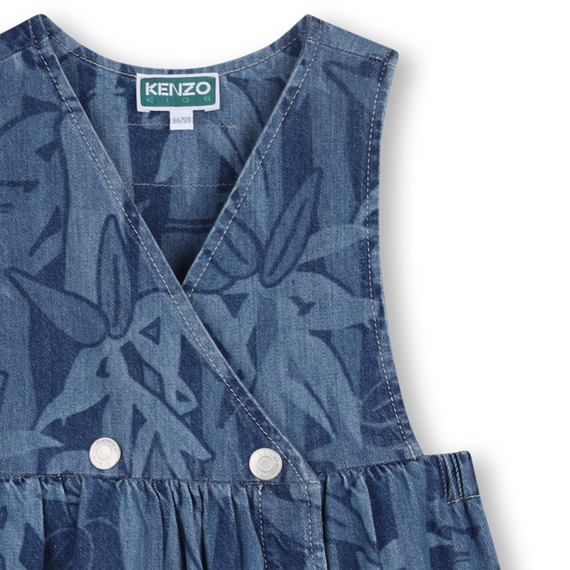 VESTIDO DE GANGA KENZO KIDS 
                        GIRL