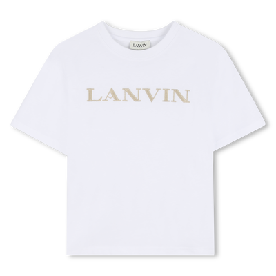 T-SHIRT DE MANGA CURTA LANVIN BOY