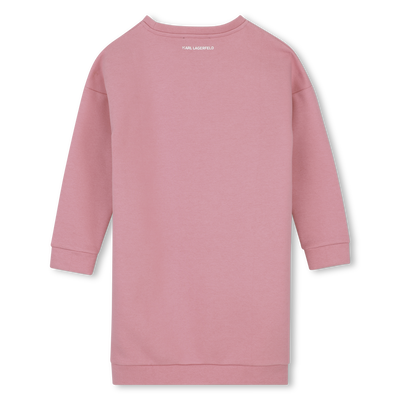 Vestido longo KARL LAGERFELD KIDS MENINA