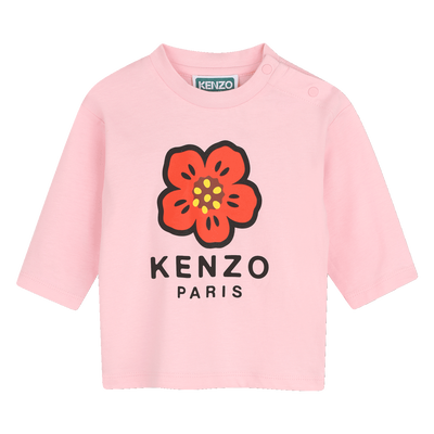 Camiseta de manga longa KENZO KIDS GIRL