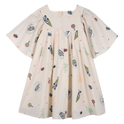 Vestido poplin KENZO KIDS 
                    GIRL