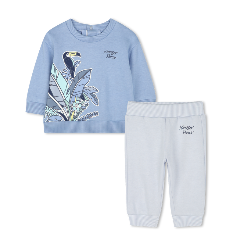 Conjunto cal&ccedil;as e sweatshirt KENZO KIDS 
                        BOY