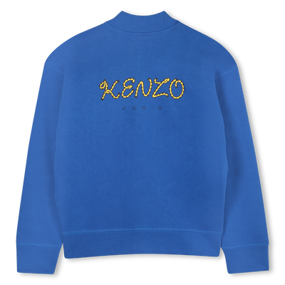 Cardigan com fecho de bot&atilde;o KENZO KIDS BOY