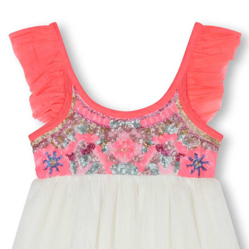 Vestido de cerimónia em tule BILLIEBLUSH 
                    GIRL