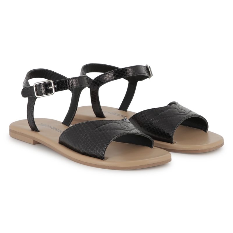 Buckled leather sandals ZADIG & VOLTAIRE 
                    GIRL
