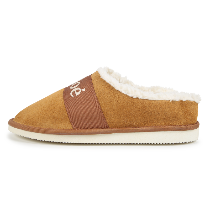 Suede Slippers CHLOE 
                    GIRL