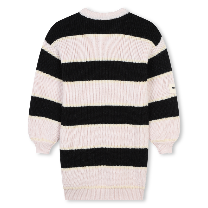 Vestido às riscas bicolores SONIA RYKIEL 
                    GIRL