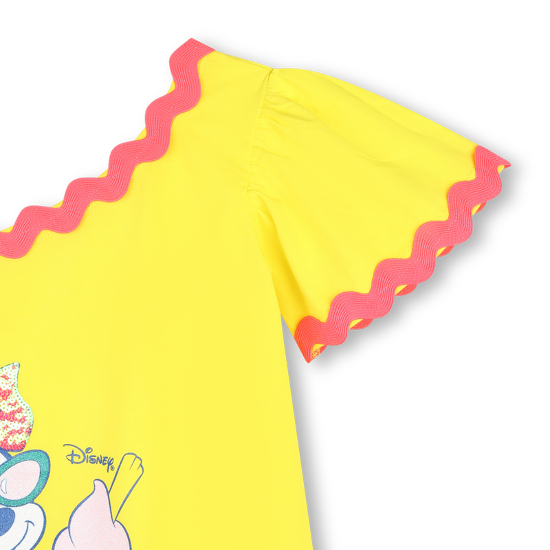 Vestido evasé com folhos BILLIEBLUSH 
                    GIRL