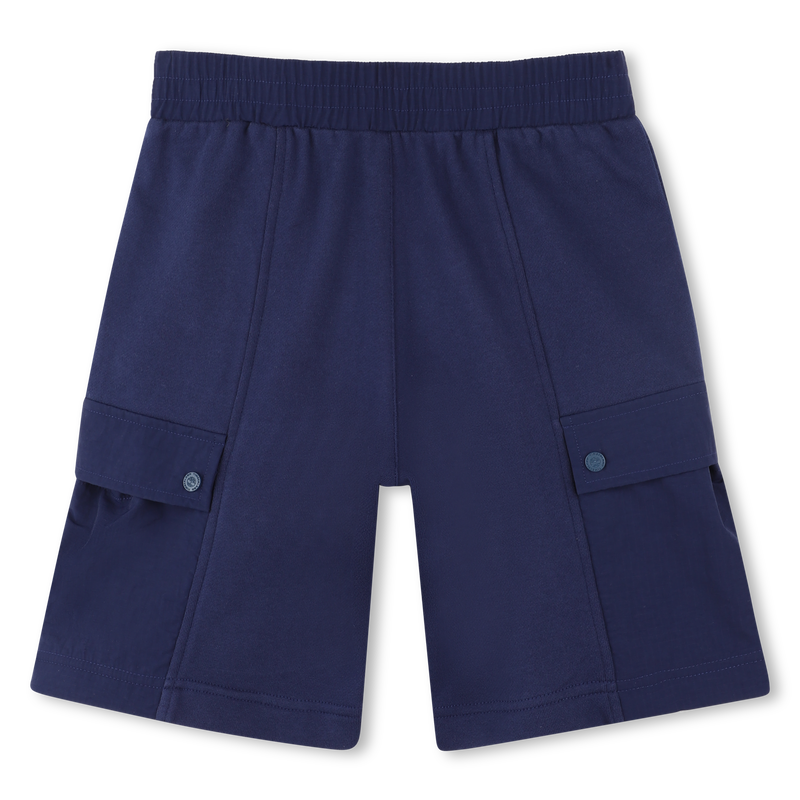 Bermuda de molet&atilde;o com fecho TIMBERLAND 
                        BOY