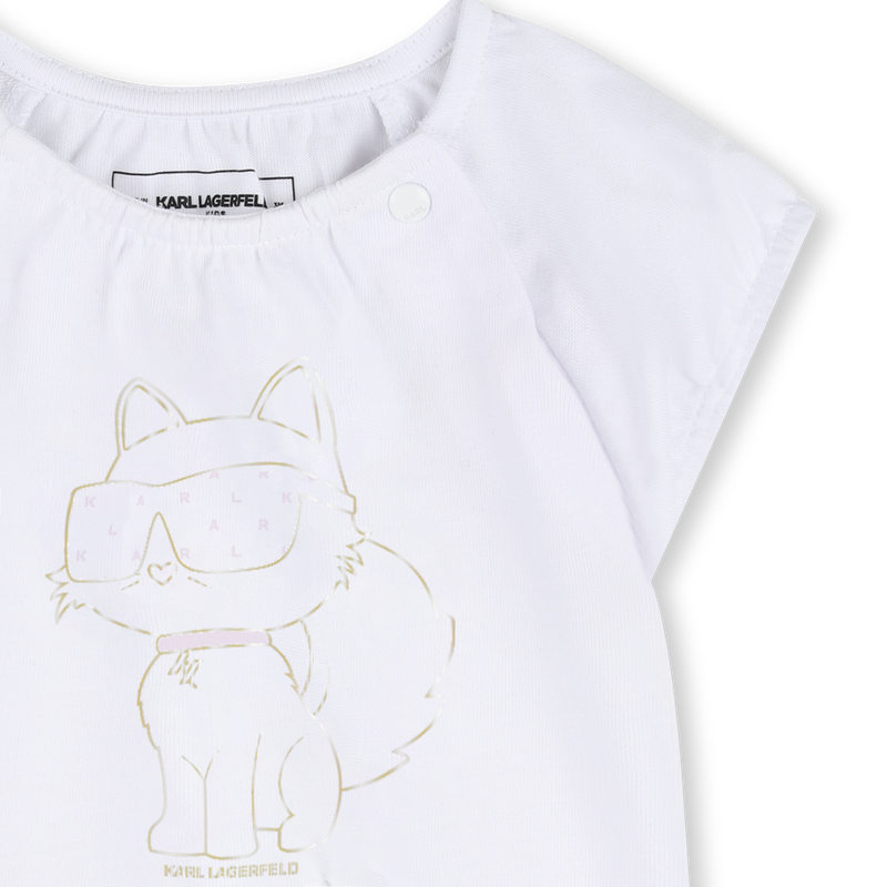 CONJUNTO DE T-SHIRTS E SAIAS KARL LAGERFELD KIDS 
                        GIRL