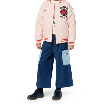 Blus&atilde;o de l&atilde; bordado KENZO KIDS GIRL