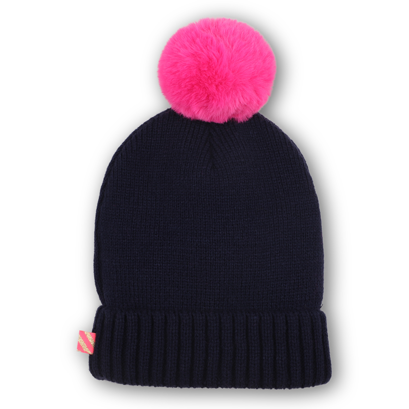 Gorro de malha com pompom BILLIEBLUSH 
                    GIRL