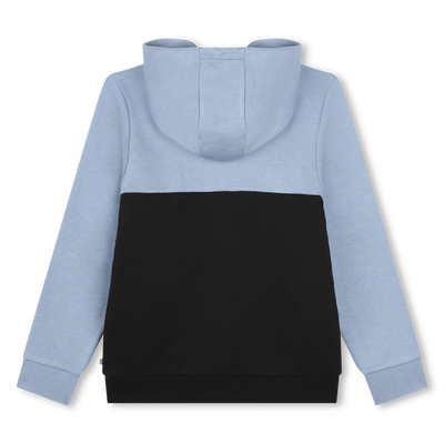 Cardigã com fecho e capuz BOSS BOY