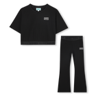 Conjunto de camiseta e cal&ccedil;a KENZO KIDS 
                    GIRL