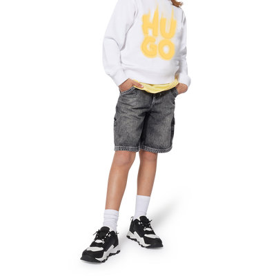 Sweatshirt com capuz HUGO BOY