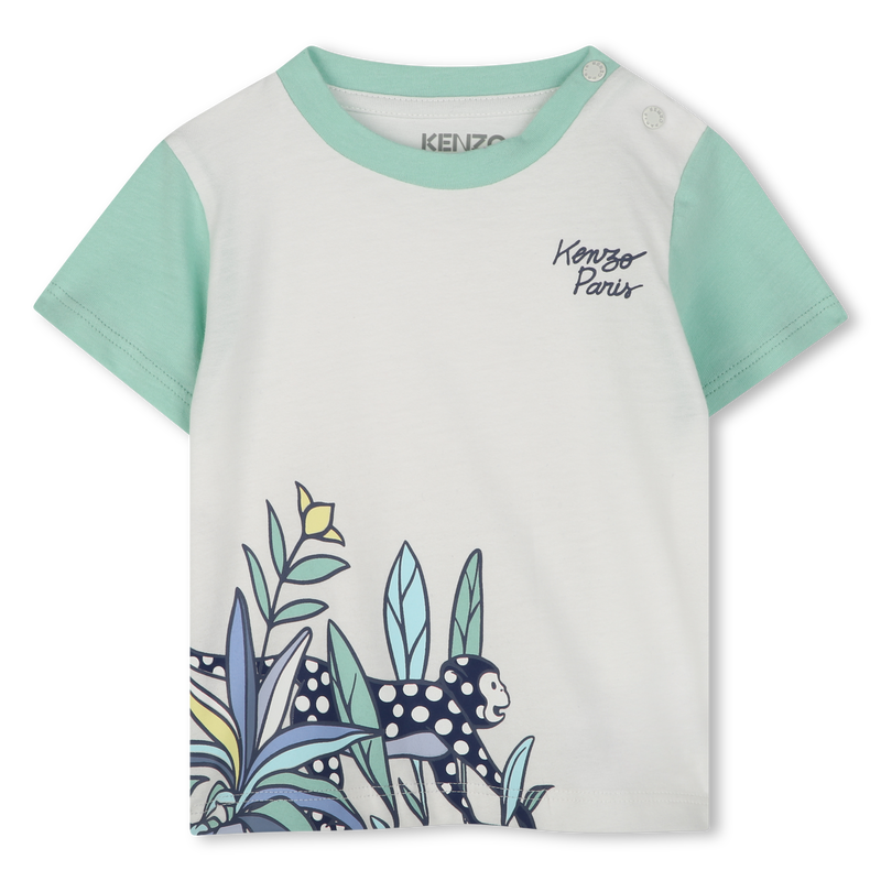 T-shirt e cal&ccedil;as de algod&atilde;o KENZO KIDS 
                        BOY