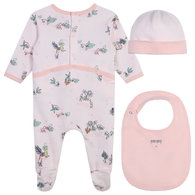 Pijama, gorro e babete KENZO KIDS GIRL
