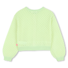 Openwork tricot cardigan BILLIEBLUSH 
                    MENINA