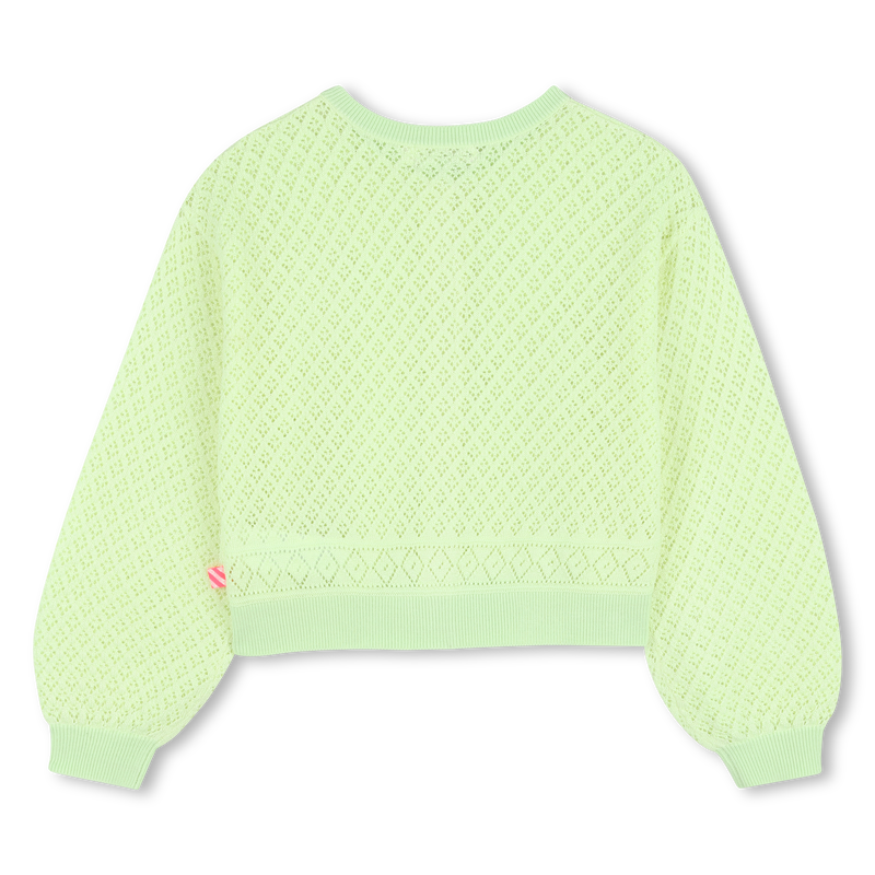 OPENWORK TRICOT CARDIGAN BILLIEBLUSH 
                        GIRL