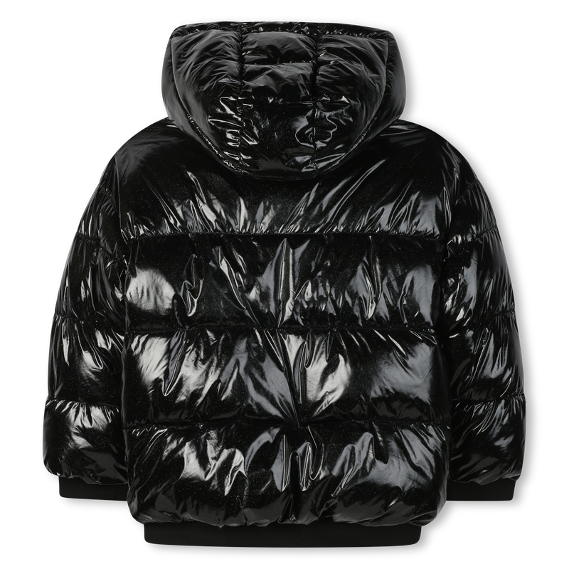 Jaqueta com capuz KARL LAGERFELD KIDS 
                    GIRL