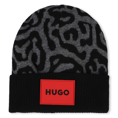 Gorro de malha jacquard HUGO GIRL