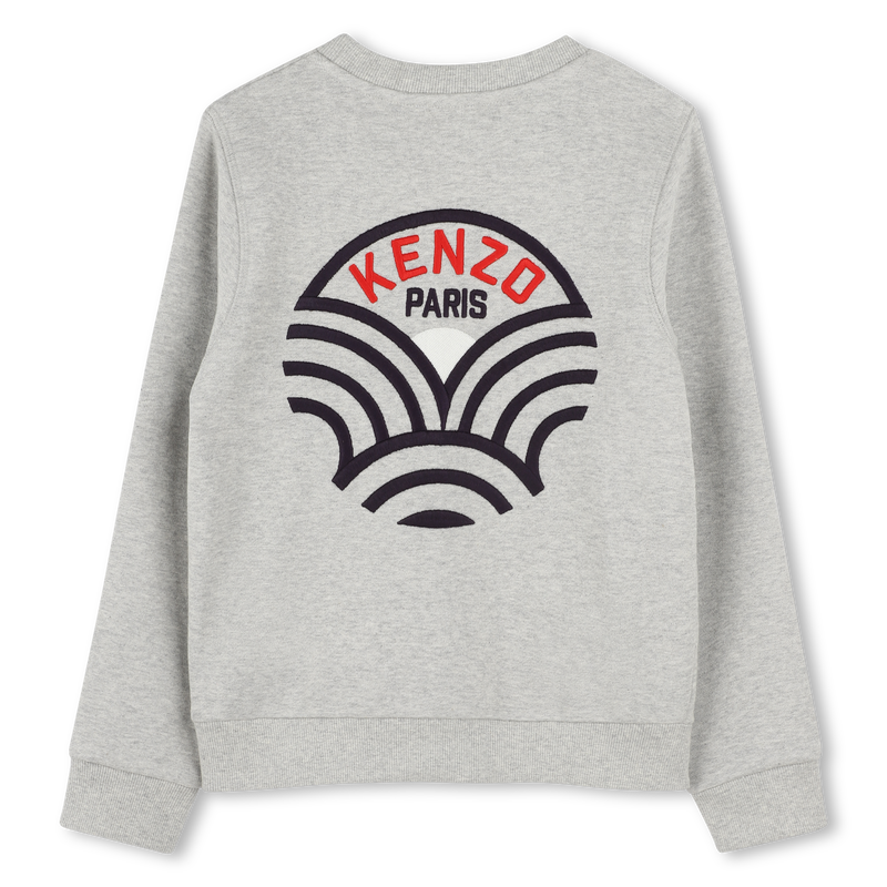 Sweatshirt de algod&atilde;o bordada KENZO KIDS 
                        BOY