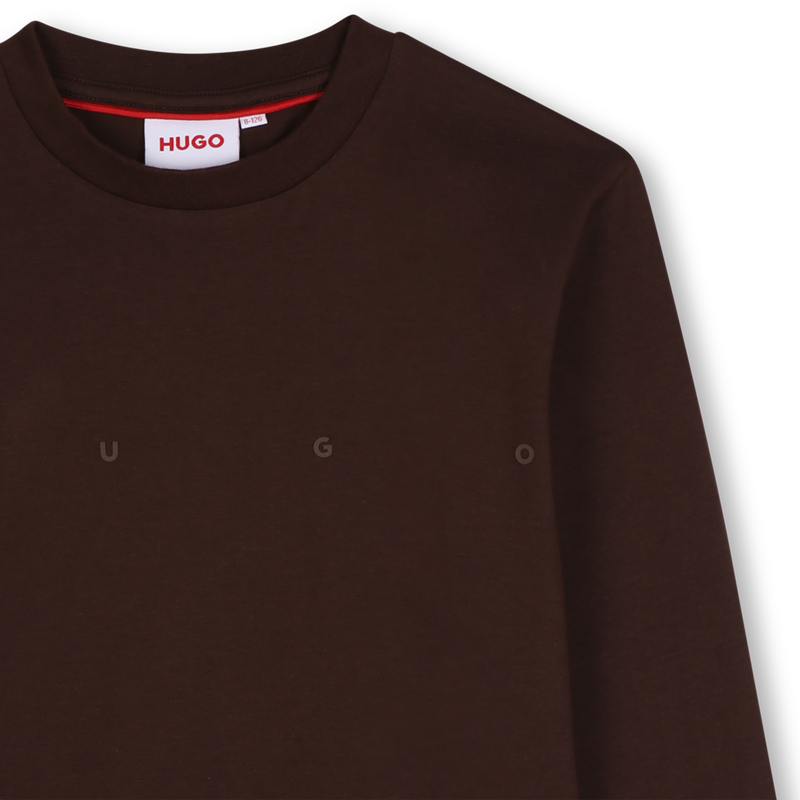 Camiseta de manga longa HUGO 
                        BOY
