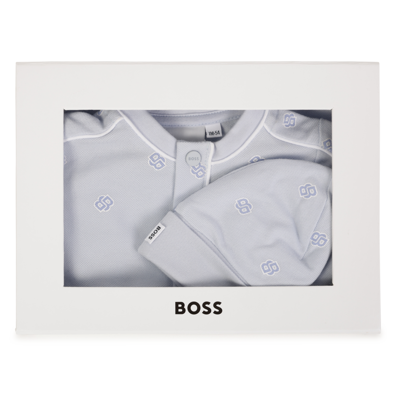 Pijama e gorro estampados BOSS 
                        BOY