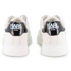 T&ecirc;nis de cano baixo com cadar&ccedil;o KARL LAGERFELD KIDS 
                    GIRL