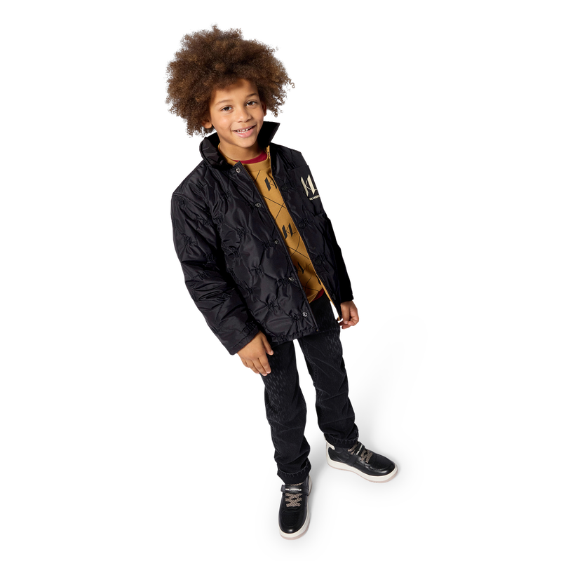 Jaqueta reversible KARL LAGERFELD KIDS 
                        BOY
