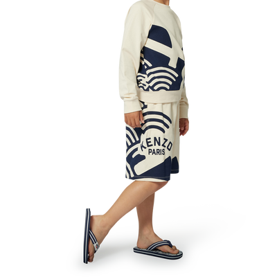 Bermudas log&oacute;tipo estampado KENZO KIDS BOY
