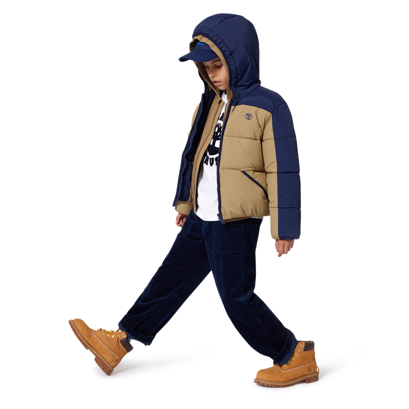 Cardigã de corrida com capuz TIMBERLAND 
                    BOY