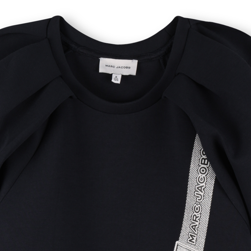 Vestido com mangas balão MARC JACOBS 
                    GIRL