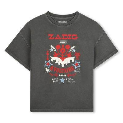 Camiseta estampada oversized ZADIG & VOLTAIRE GIRL