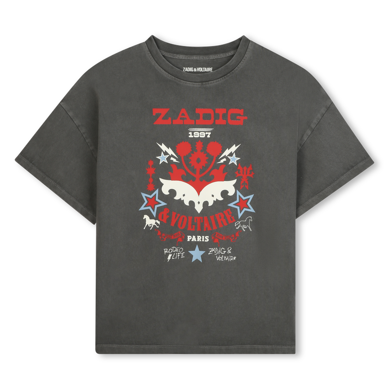 Camiseta estampada oversized ZADIG & VOLTAIRE 
                    GIRL